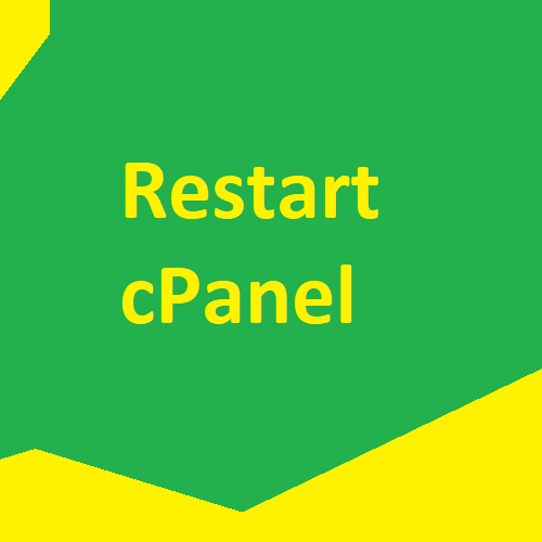 Restart cPanel Service on a Server via SSH?