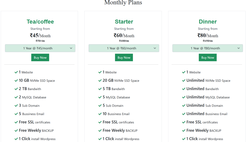 Cheap Web Hosting India