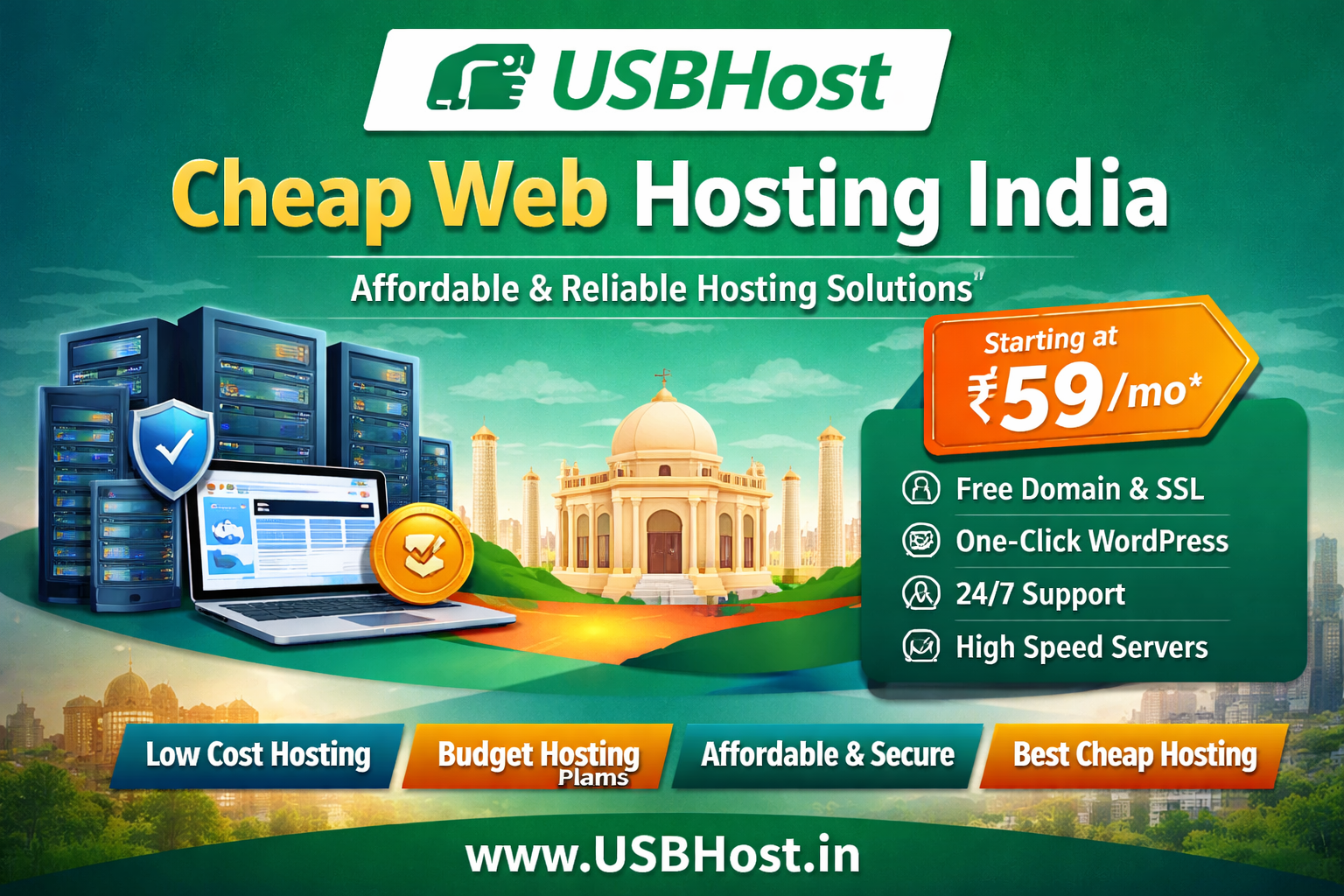 Cheap Web Hosting India